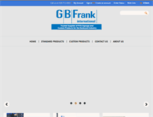 Tablet Screenshot of gbfrank.com